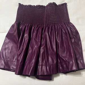 Purple Women's Skirt